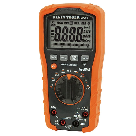 Klein Tools True RMS Auto-Ranging LCD Multimeter 1 pk