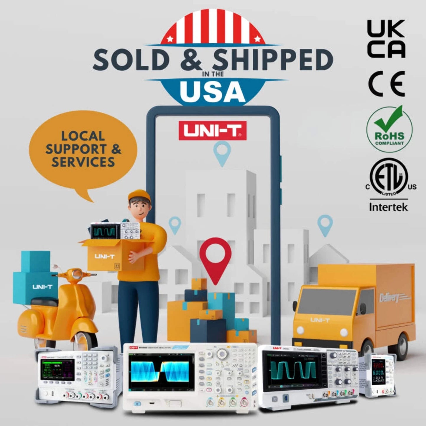 UNI-T UT8802E 4.5 Digit Value-Series Benchtop Digital Multimeter