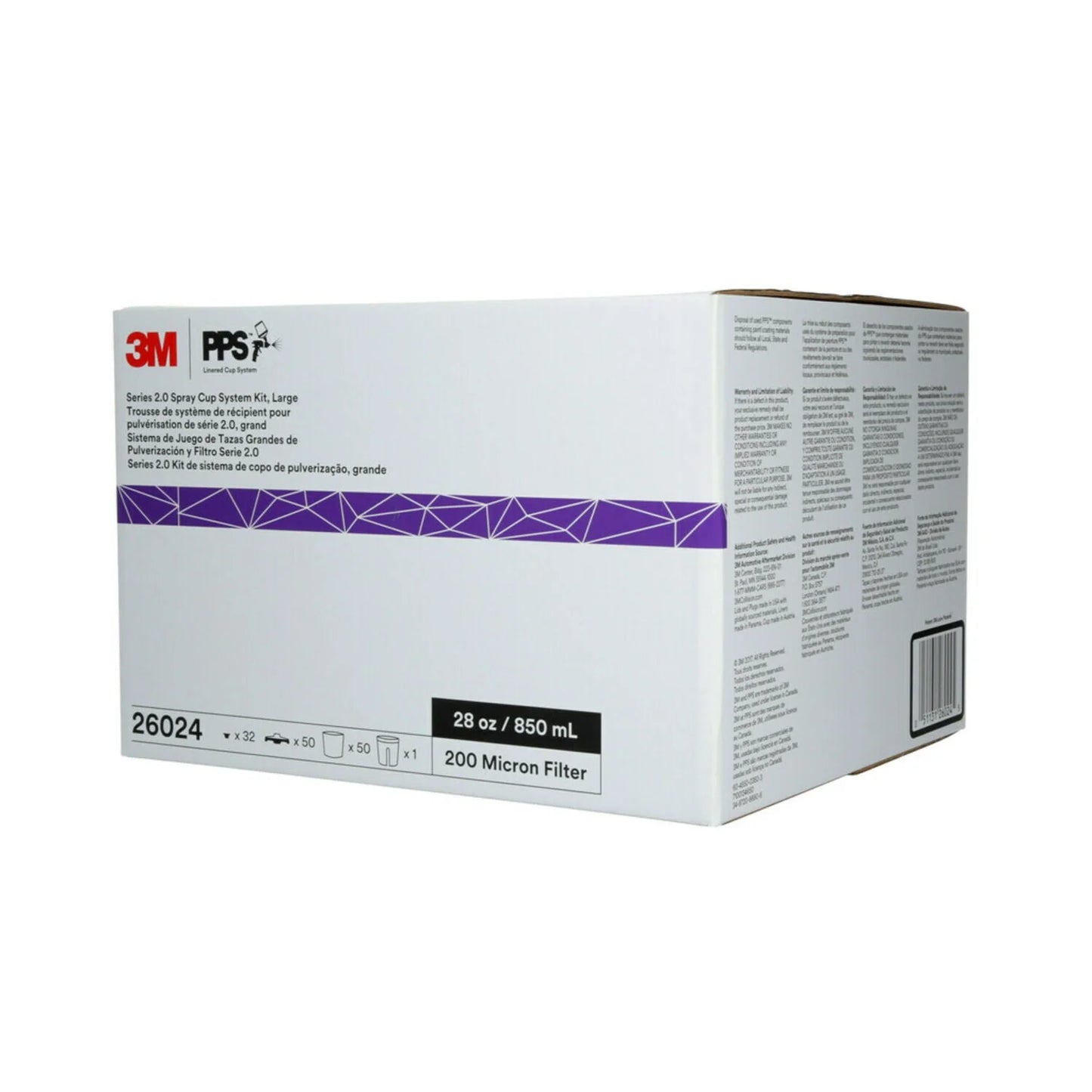 3M PPS Series 2.0 22 oz. 200 Micron Spray Gun