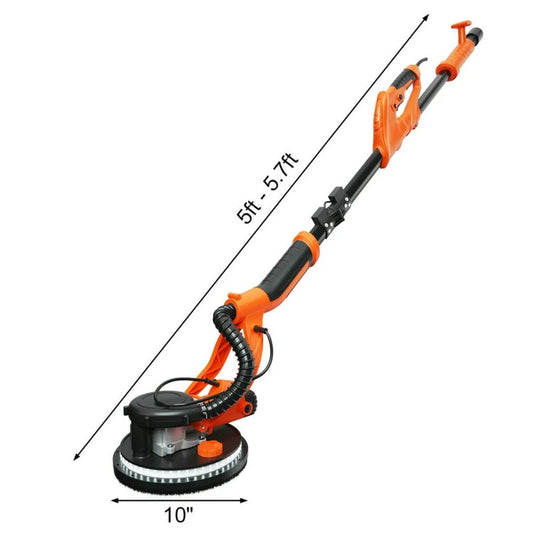 GVN Electric Foldable Drywall Sander 750W Variable Speed