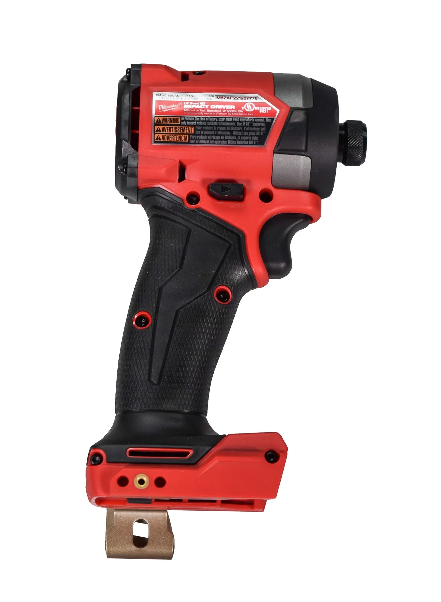 Milwaukee 2953-20 18V Cordless Lithium-Ion Brushless 1/4" Hex Impact Driver (Tool Only)