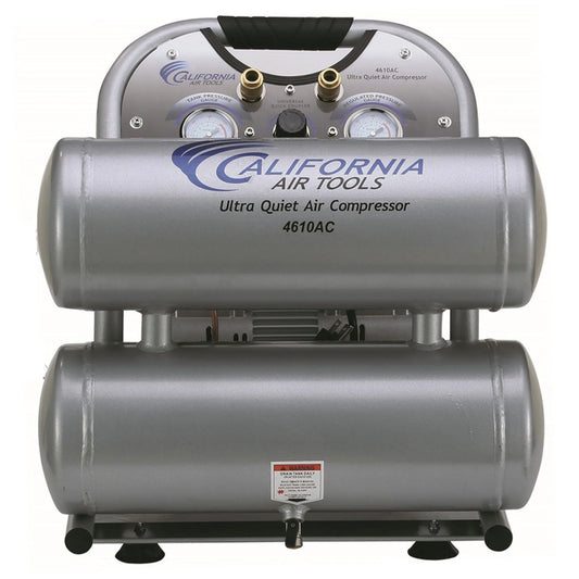 California Air Tools 4610AC Ultra Quiet Oil Free Powerful Air Compressor