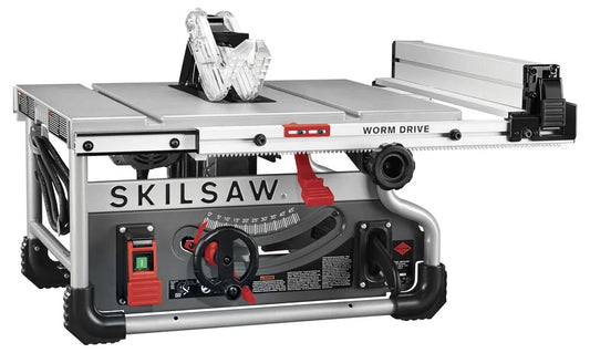 SKIL SPT99T-01 8-1/4" 15Amp Corded Electric Portable Worm Drive Table Saw