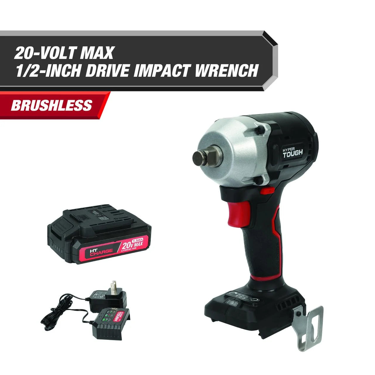 HT 20V Hammer Drill & HT 20v Impact Wrench 350ft/lbs