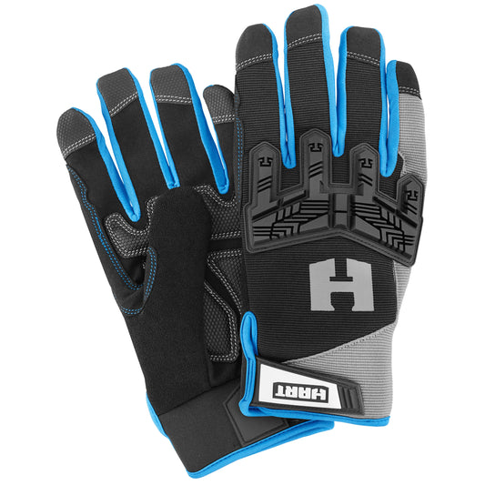 HART 20-Volt Nailing Kit w/HART 20V 18G Brad Nailer Kit, HART 20V 6-1/2" Circular Saw, & HART Impact Work Gloves