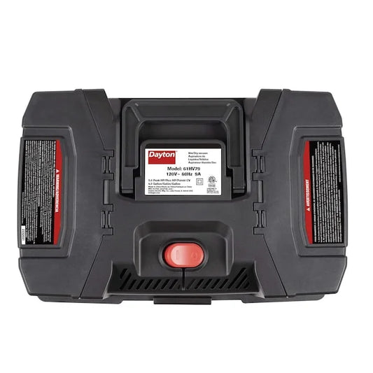 Dayton Portable Wet/Dry Vacuum,4 gal,1,080 W 61HV79