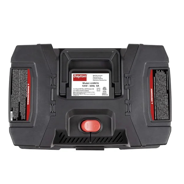 Dayton Portable Wet/Dry Vacuum,4 gal,1,080 W 61HV79