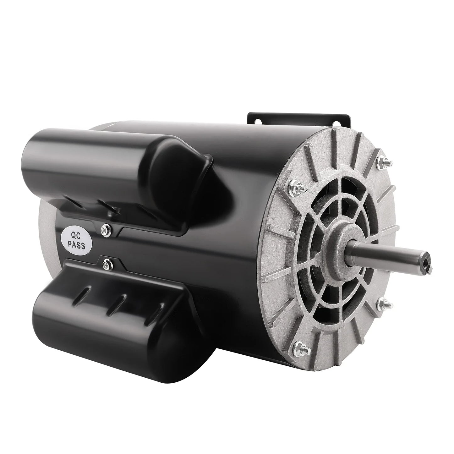 maXpeedingrods 5HP SPL Air Compressor Electric Motor, 56 Frame 3450RPM, 230V 15.0Amps Voltage, 5/8" Keyed Shaft, CCW Rotation, 1.88" Shaft Length for Air Compressors