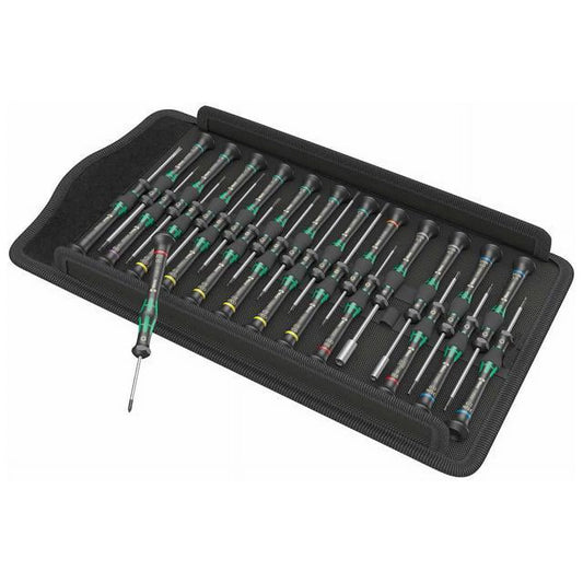 Wera 134000 Kraftform Micro Big Pack 1 Precision Screwdriver Set, 25 Pieces