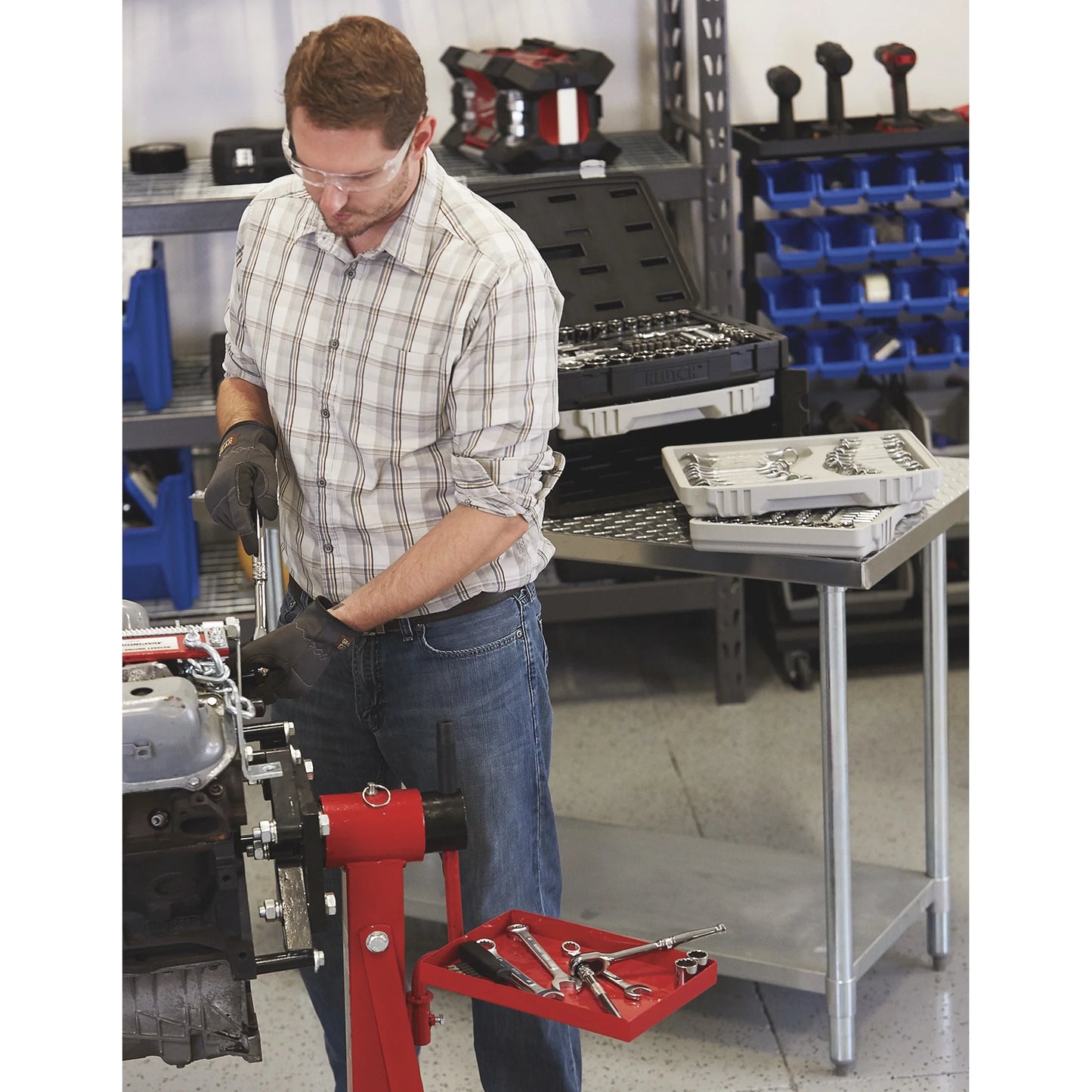 Klutch Mechanic's Tool Set, 245-Pc., 1/4in., 3/8in. & 1/2in. Drive