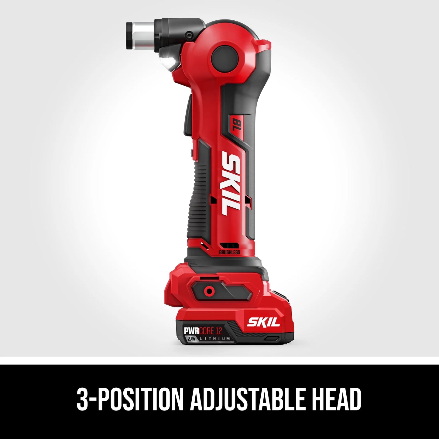 SKIL 12V Brushless Auto Hammer Kit Including 12V 2.0Ah Lithium USB-C Battery and Charger-AH6552A-11