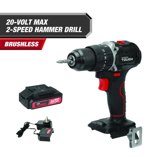 HT 20V Hammer Drill & HT 20v Impact Wrench 350ft/lbs