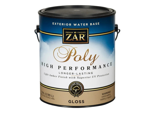 ZAR Gloss Clear Exterior Polyurethane, 1 Gal.