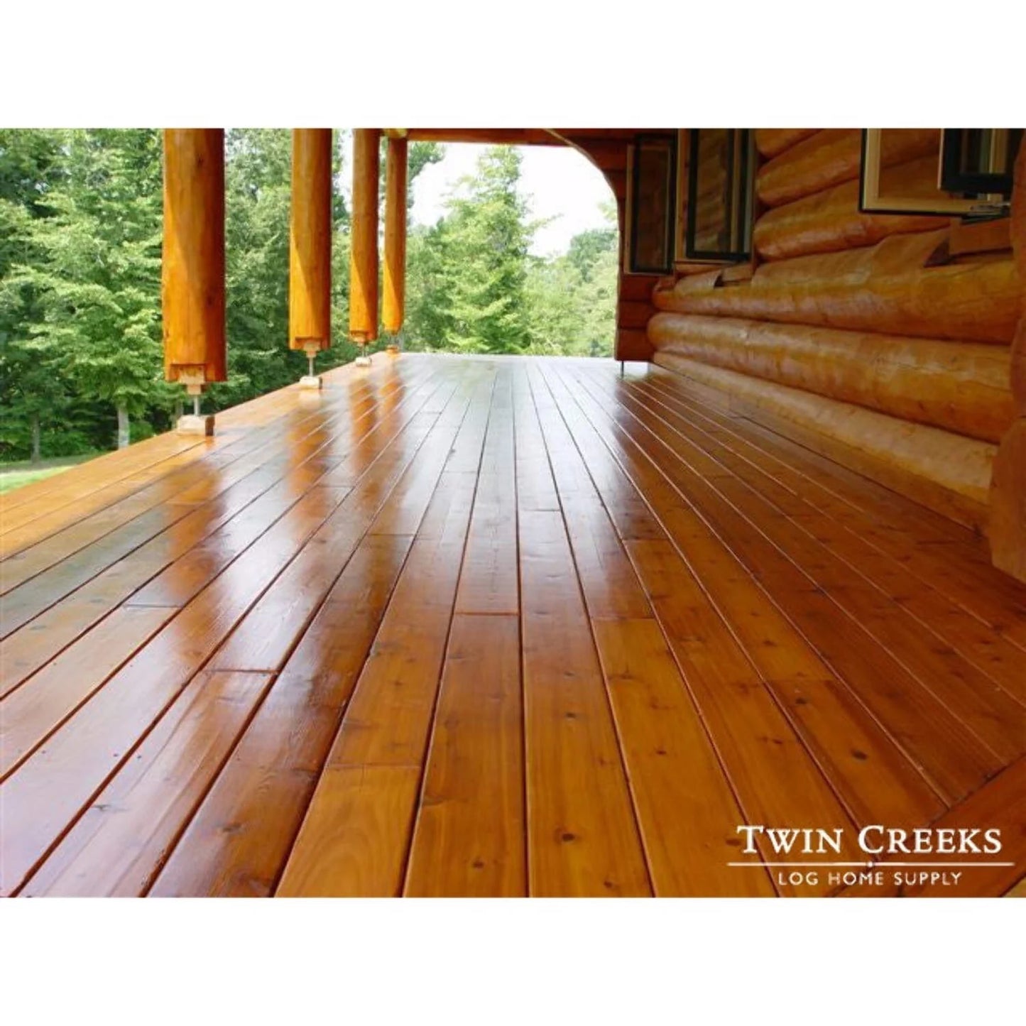 1 gal ProLuxe SIK44045 Mahogany Premium Deck Exterior High Performance Wood Finish, Transparent Satin