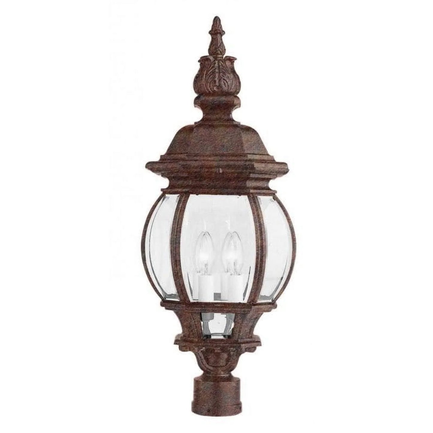 Bel Air Bayville Outdoor Post Lantern - 28H in.