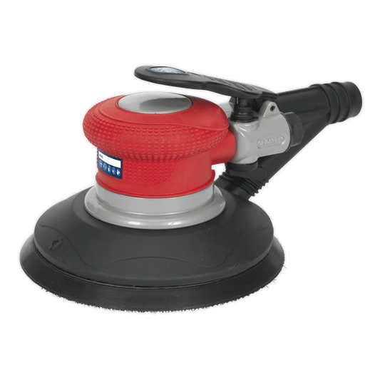 Sealey Gsa06 Air Palm Random Orbital Sander ?150Mm Dust-Free Self-Contained