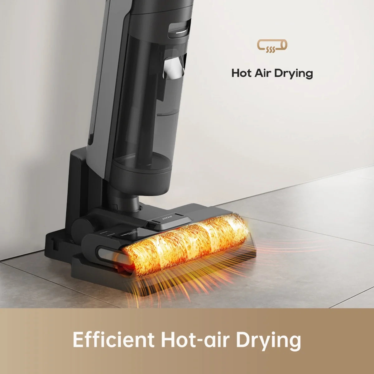 Dreame Cordless Wet/Dry Vacuum Cleaner, Dual-Edge Brushes, 600ml water tank, Self-Propulsion, K20