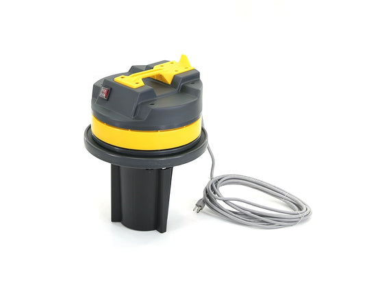 Farag Janitorial BF575 Industrial Wet/Dry Vacuum Cleaner, 8 Gallon, with Hose, 1200 Watt
