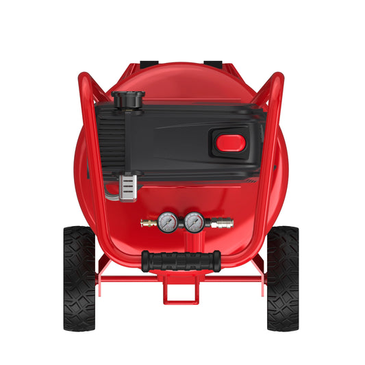 Ecomax 20 Gallon Portable Air Compressor, 150 PSI 1.5 HP Oil-Free Electric for Home Garage & Shop