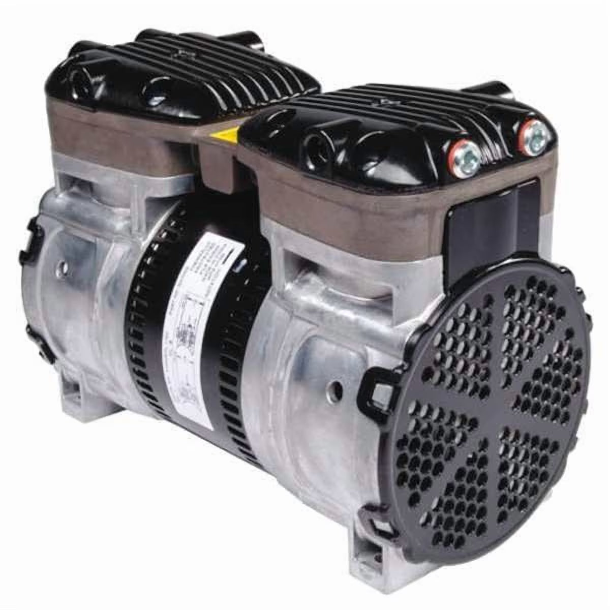 Gast Piston Air Compressor, 0.5 hp, 1 Phase 87R555-V101-N470X