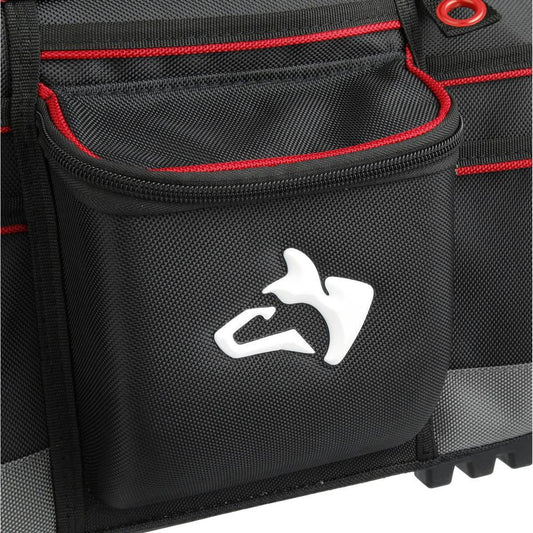 Husky 16 in. Large Mouth Tool Bag with Tool Wall
