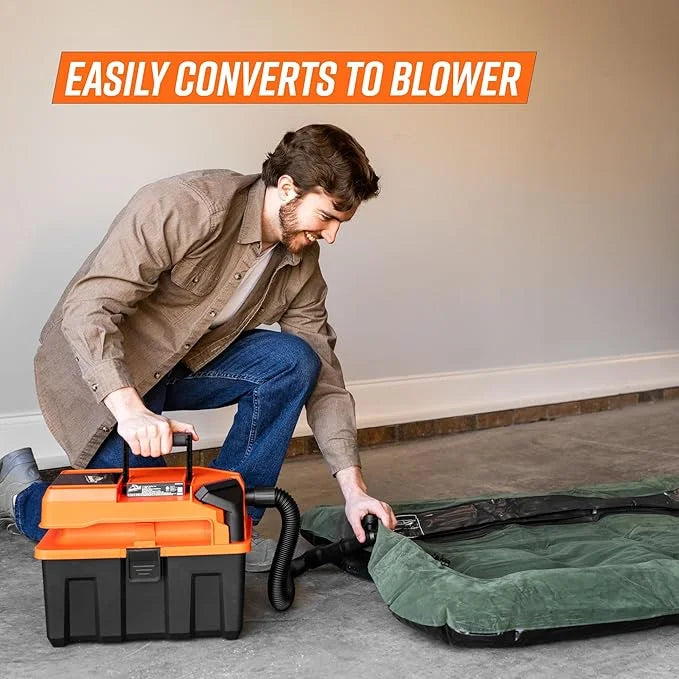 Armor All 2.5-Gallon 20V Cordless Wet Dry Vacuum - DVTB202 0902