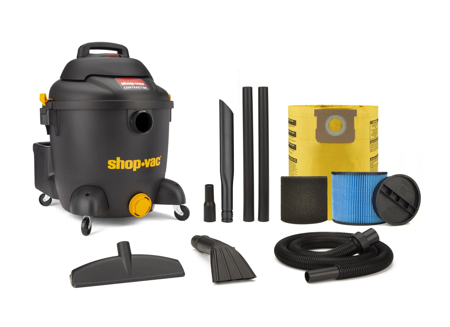 Shop-Vac 10 Gallon 4.5 Peak HP Contractor Series Wet Dry Vacuum, Model 9627006
