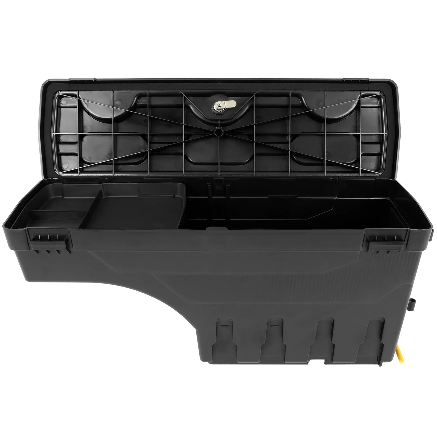 CCIYU 2Pcs Lockable Truck Bed Storage Tool Boxes Compatible for Jeep for Gladiator 2020 2021 2022 2023 Black Tool Box Drawer Set, Rear Wheel Well Toolbox (Driver Side & Passenger Side)