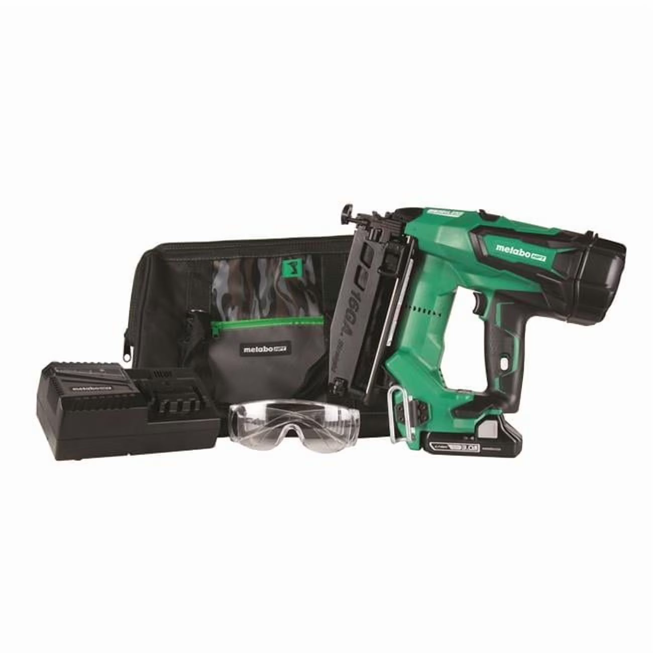 Metabo HPT 16 Ga.18V Cordless Straight Finish Nailer Kit