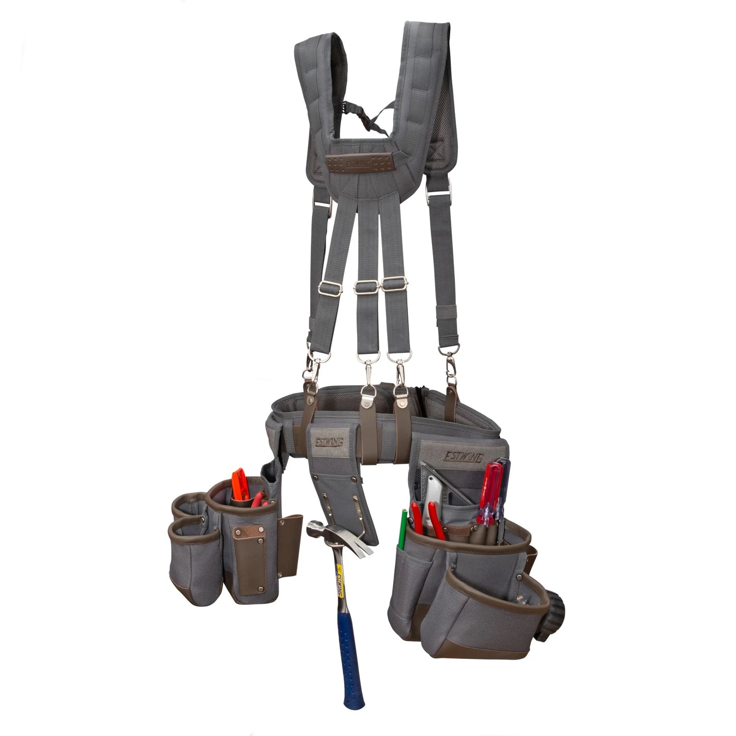 Estwing 94745 15-Pocket Framer's Tool Pouch Apron Set
