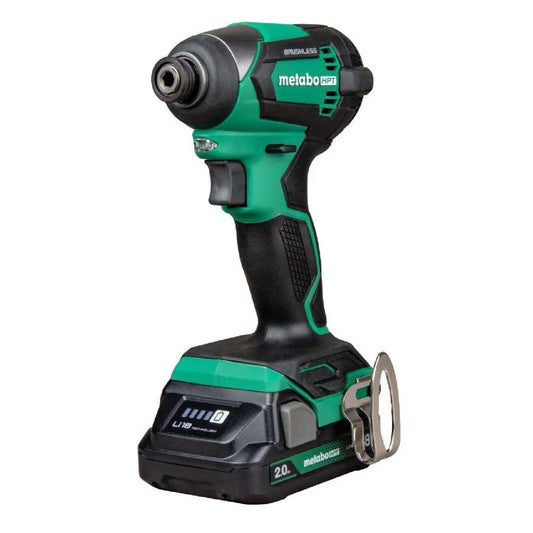Metabo HPT 18V MultiVolt Brad Nailer + Impact Driver Combo Kit, KC18DEXQD