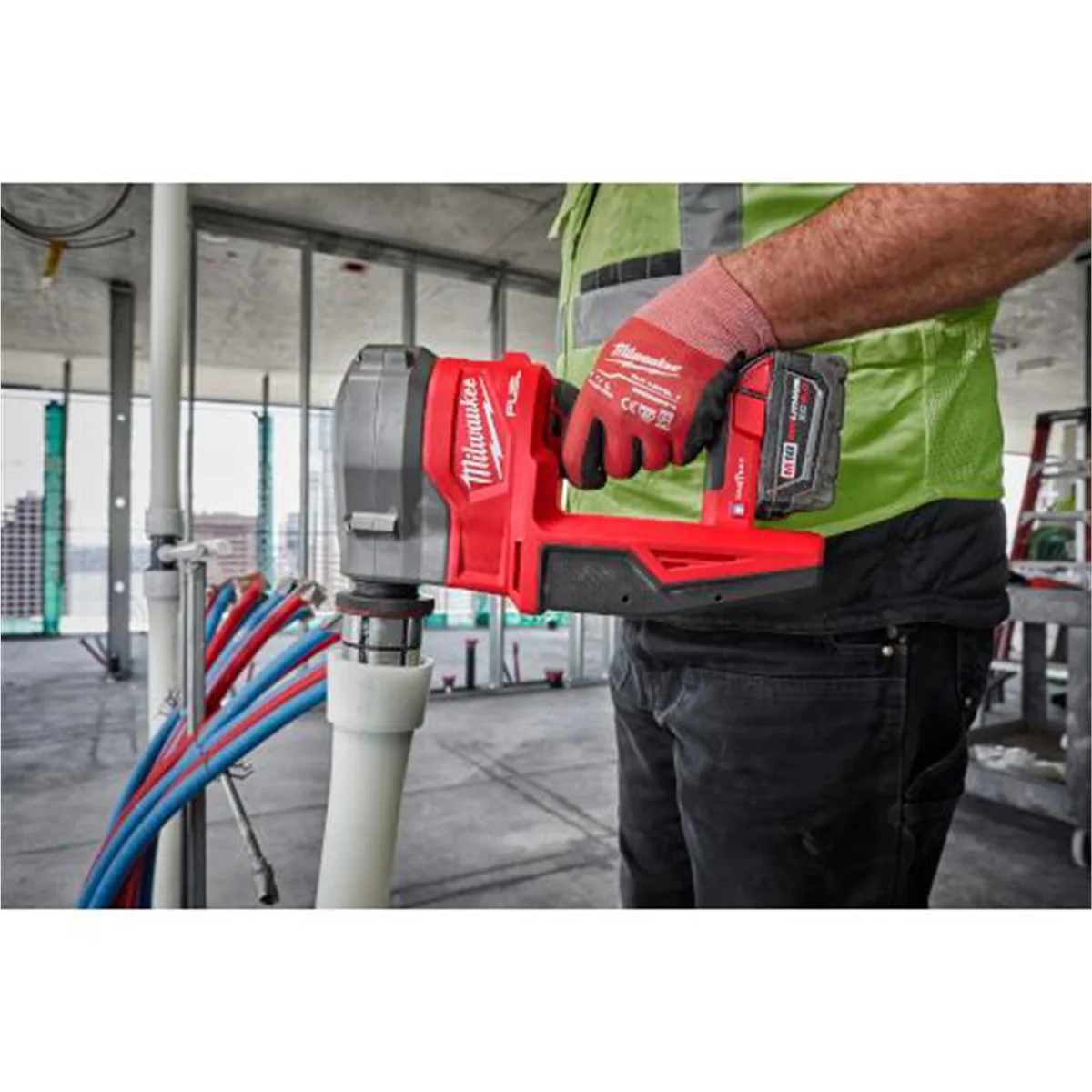 Milwaukee Tool M18 FUEL 2" ProPEX Expander Kit w/ONE-KEY with 1 1/4"-2" Expander Heads