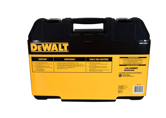 Dewalt Dwmt19244, 1/2-inch Oxide Finish Impact Socket Wrench & Set, 28 Pieces