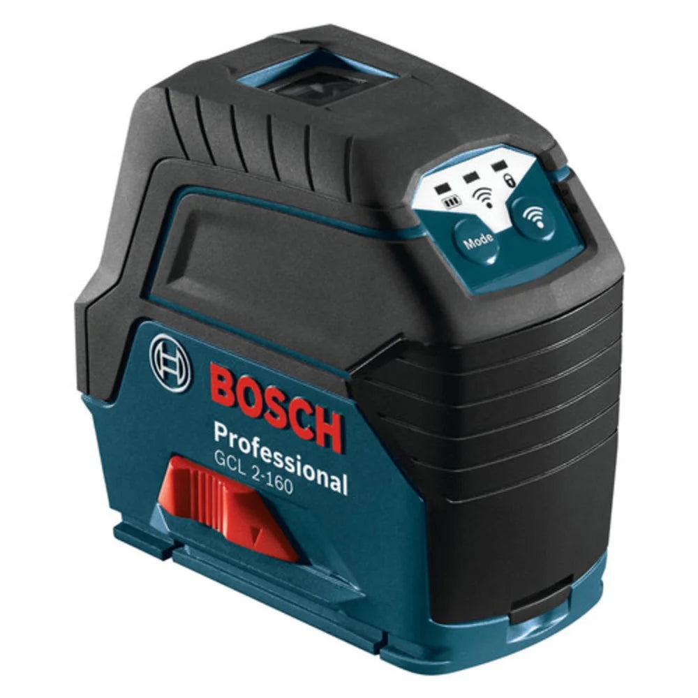 Restored Premium Bosch GCL2-160-RT Self-Leveling Cross-Line Laser with Plumb Points (Refurbished)