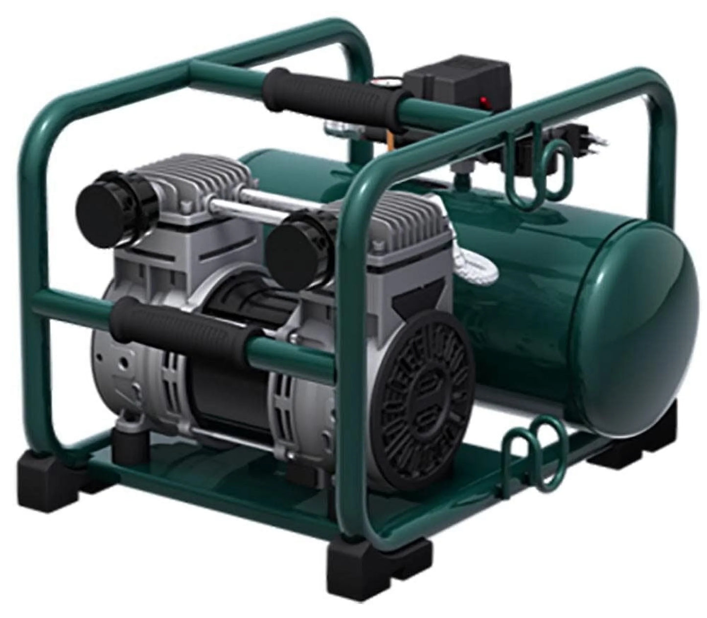 Rolair 2 Horsepower 115 Volt Hand Carry Portable Quiet Operation Air Compressor
