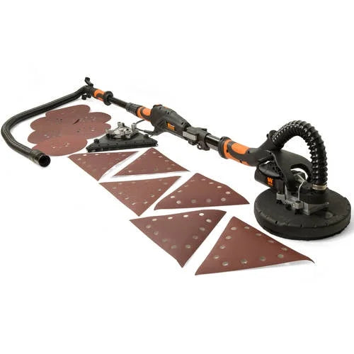 WEN Products Variable Speed 5-Amp Dual-Head Drywall Sander with 15-Foot Hose, Corded, 6377