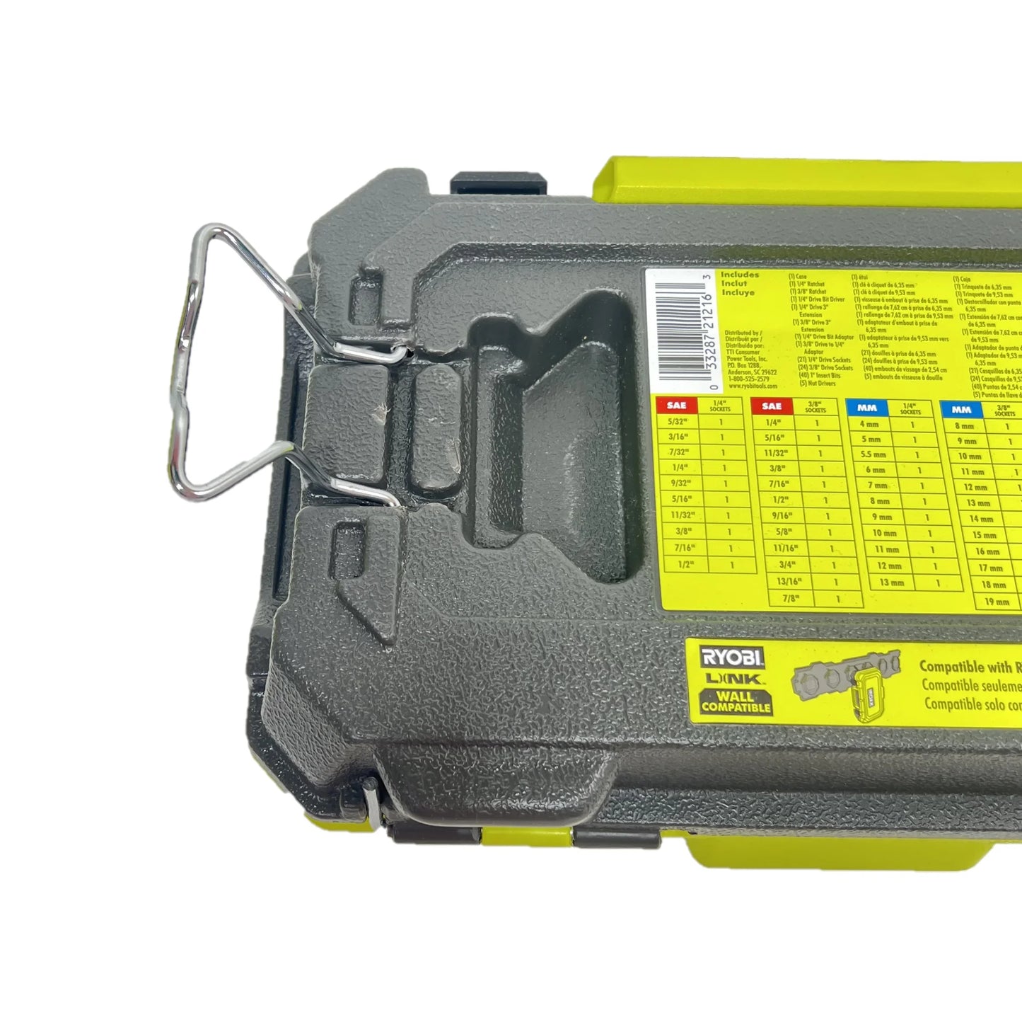 RYOBI 97 PC. 1/4" & 3/8" Drive Mechanics Set - RHMTS49701