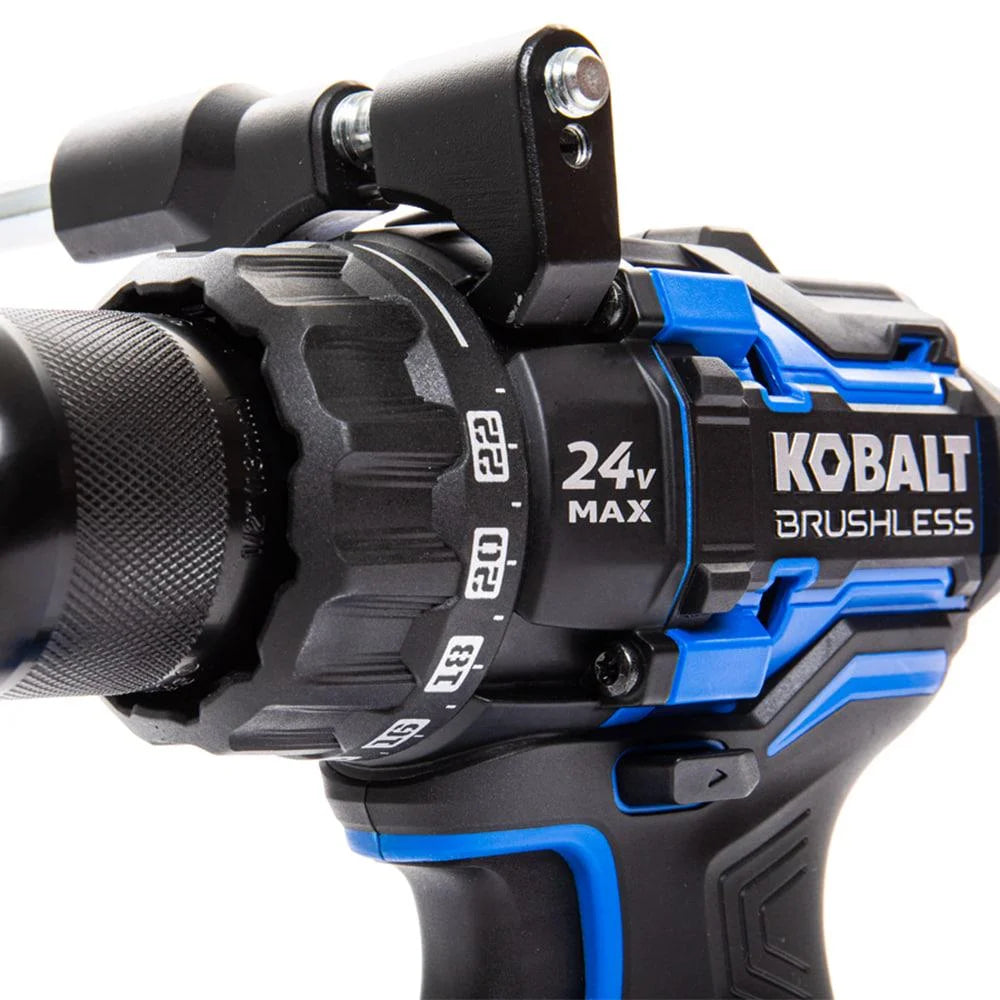 Kobalt Kobalt XTR 24-volt 1/2-in Keyless Brushless Cordless Drill ( Hard Case Included )