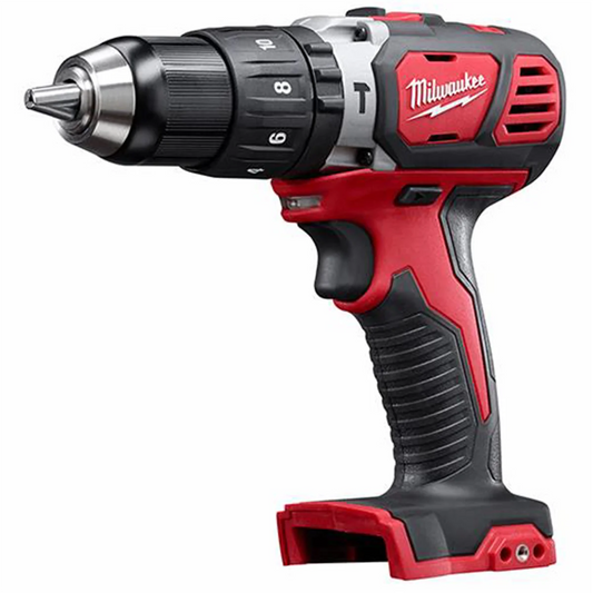 Milwaukee M18 1/2" Hammer Drill, 500 in-lbs, 18V, 0-1800 RPM, 2 Speeds