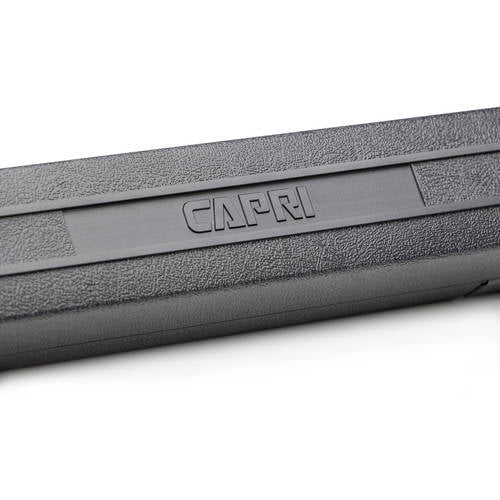 Capri Tools 30-250 Foot Pound Industrial Torque Wrench, 1/2" Drive, Matte Chrome