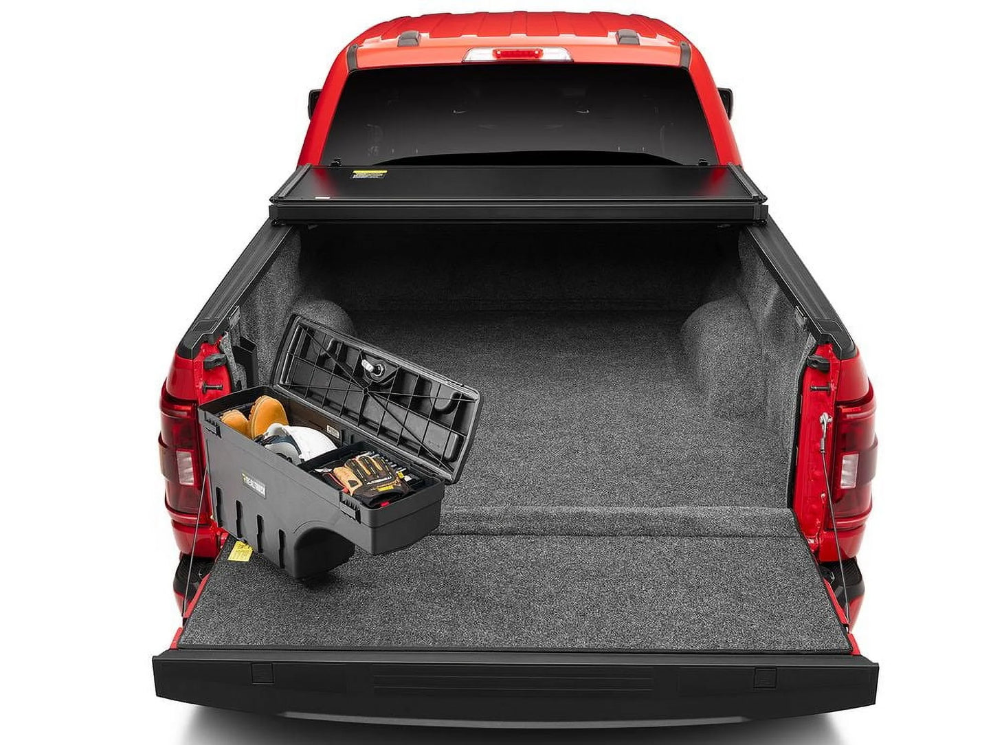 UnderCover SwingCase Truck Bed Storage Box Compatible with 2019 - 2023 Toyota Tacoma Drivers Side
