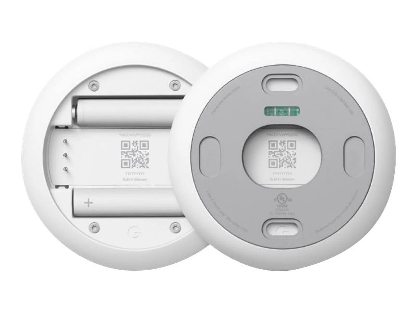Google Nest - Thermostat - wireless - Bluetooth, 802.11a/b/g/n, 802.15.4 - 2.4 Ghz, 5 GHz - snow