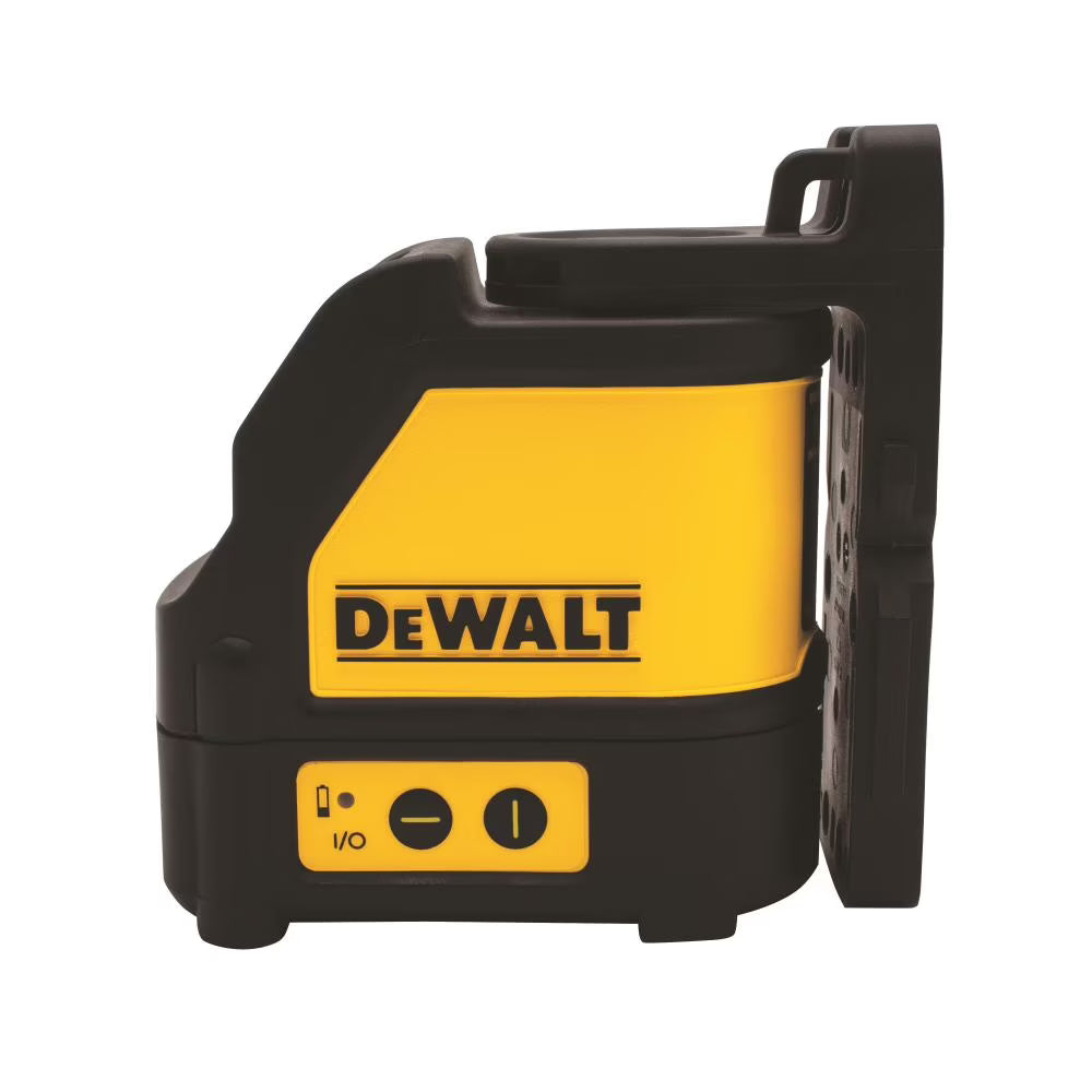 DEWALT 165 ft. Green Self-Leveling Cross Line Laser Level with (3) AAA Batteries Case