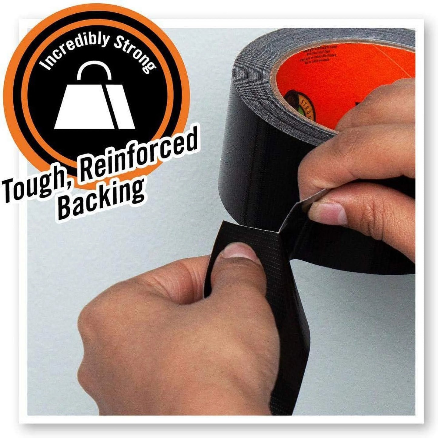Gorilla 1.88 in. x 12 yd. Black Tape 10-Pack