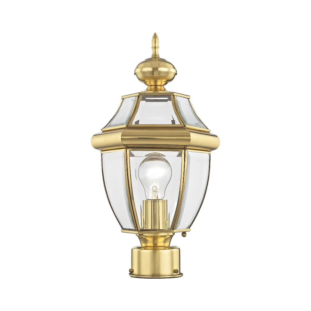 Livex Lighting Monterey Outdoor Post Head in White