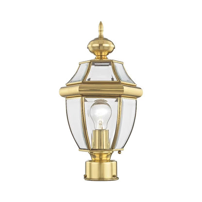 Livex Lighting Monterey Outdoor Post Head in White