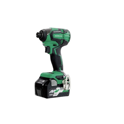 Metabo HPT WH18DBFL2TM 18V Brushless Lithium-Ion 1/4 in. Cordless Impact Driver Kit (3 Ah/5 Ah)