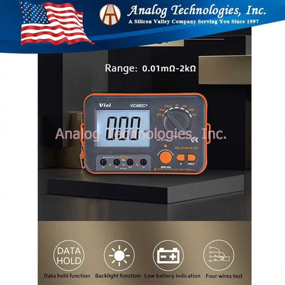 VC480C+ 3 1/2 Multimeter Digital Milliohmmeter
