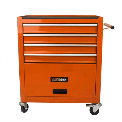 ARTMAN 4 Drawers Rolling Tool Cart With Wheels,Metal Tool Chest Garage Storage Cabinet,Removable Toolbox Organizer for Workshop, Garage