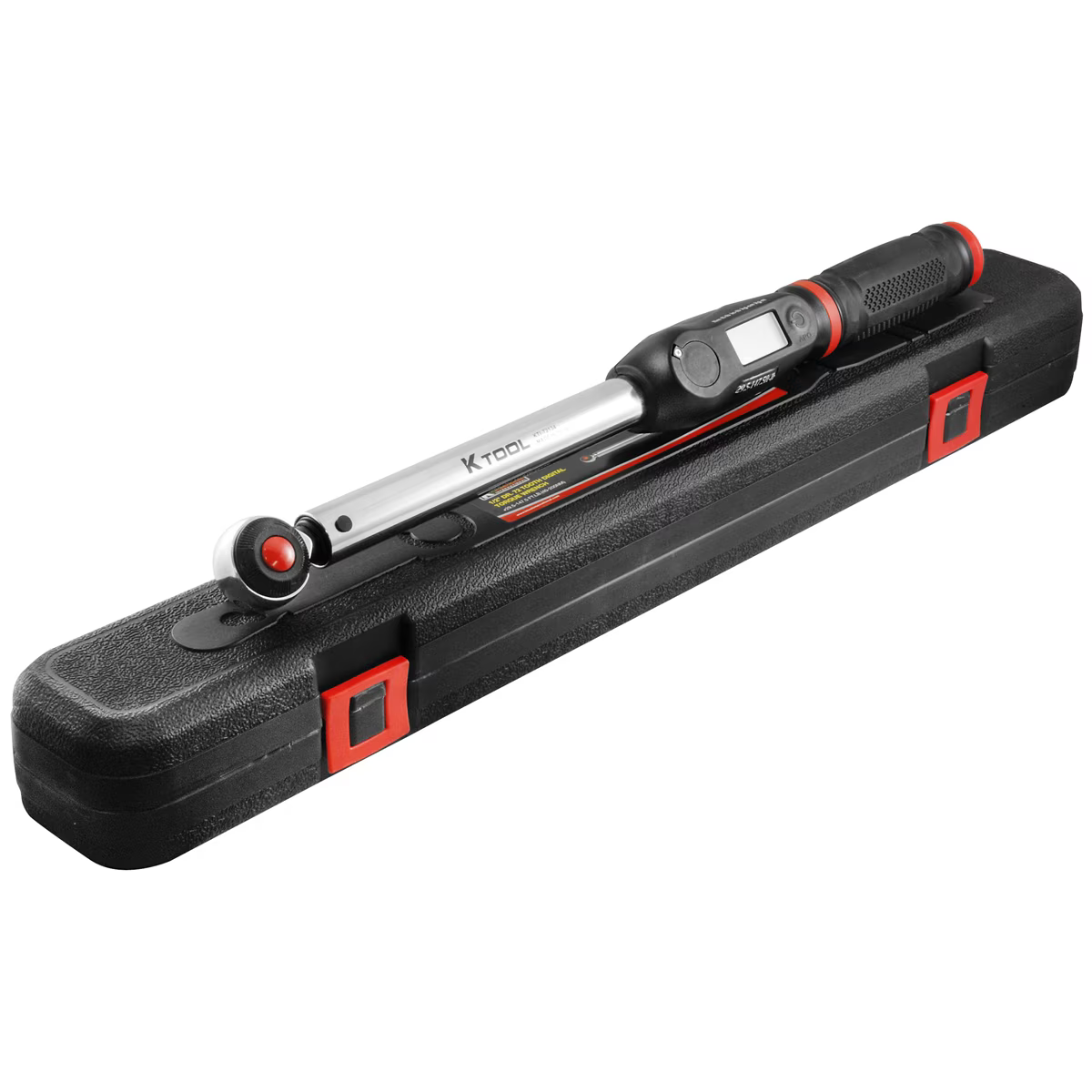 K-Tool 72134 1/2" Drive Digital 19-1/16" Torque Wrench, 29.5-147.5 ft./lbs